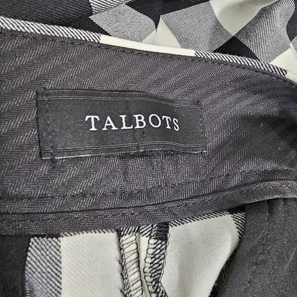 Talbots Plus Size Exclusive Hampshire Ankle Pants - Buffalo Check women's 16 new - Picture 8 of 9